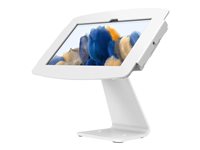 Compulocks Galaxy Tab A8 10.5-inch Rotating Counter Stand Kiosk - White Tablet Stativ
