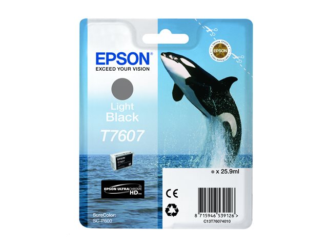 Epson T7607 - noir clair - original - cartouche d\'encre