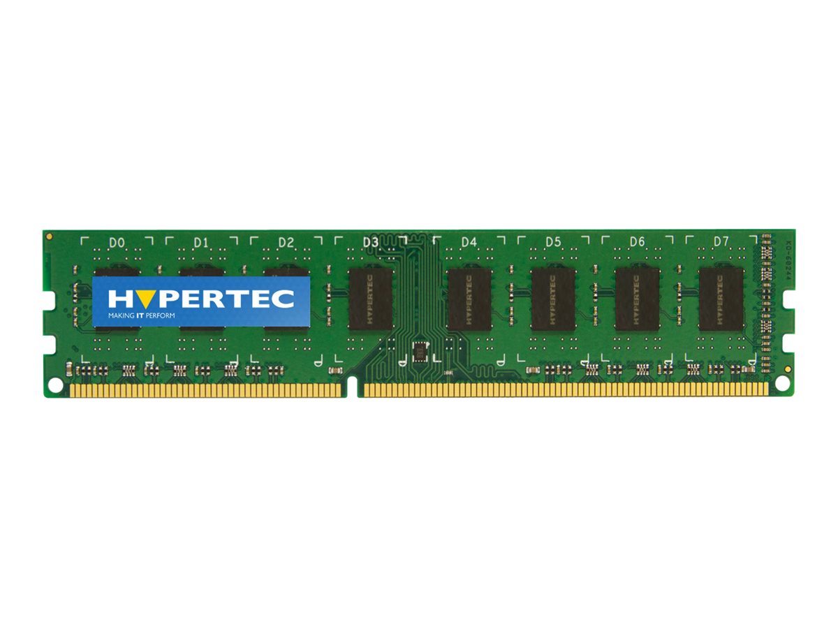 An image of Hypertec - DDR3 - module - 8 GB - DIMM 240-pin - 1600 MHz / PC3-12800 - unbuffered