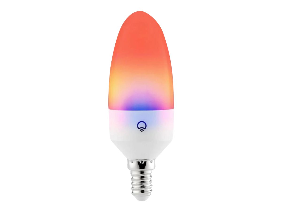 LIFX COLOR LED light bulb shape: candle E14 5 W 16 million Usage / lifestyle Front 73680