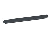 Middle Atlantic - rack panel - flanged, blank, steel - 1U