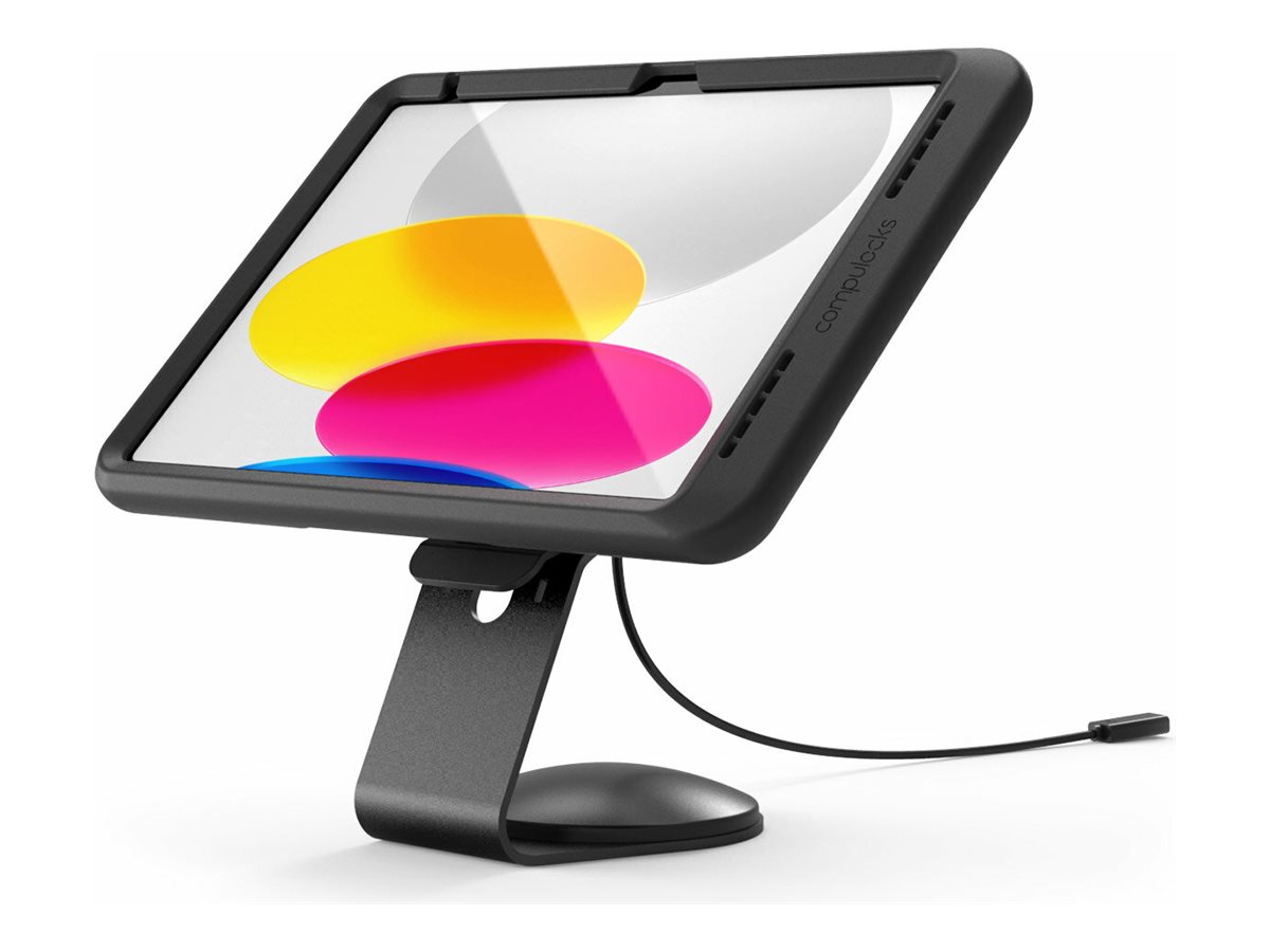 Compulocks iPad 10th-11th (A16) Gen PowerMove Core Counter Stand or Wall Mount Black