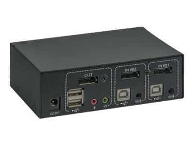 MANHATTAN KVM switch DisplayPort/USB - 153546