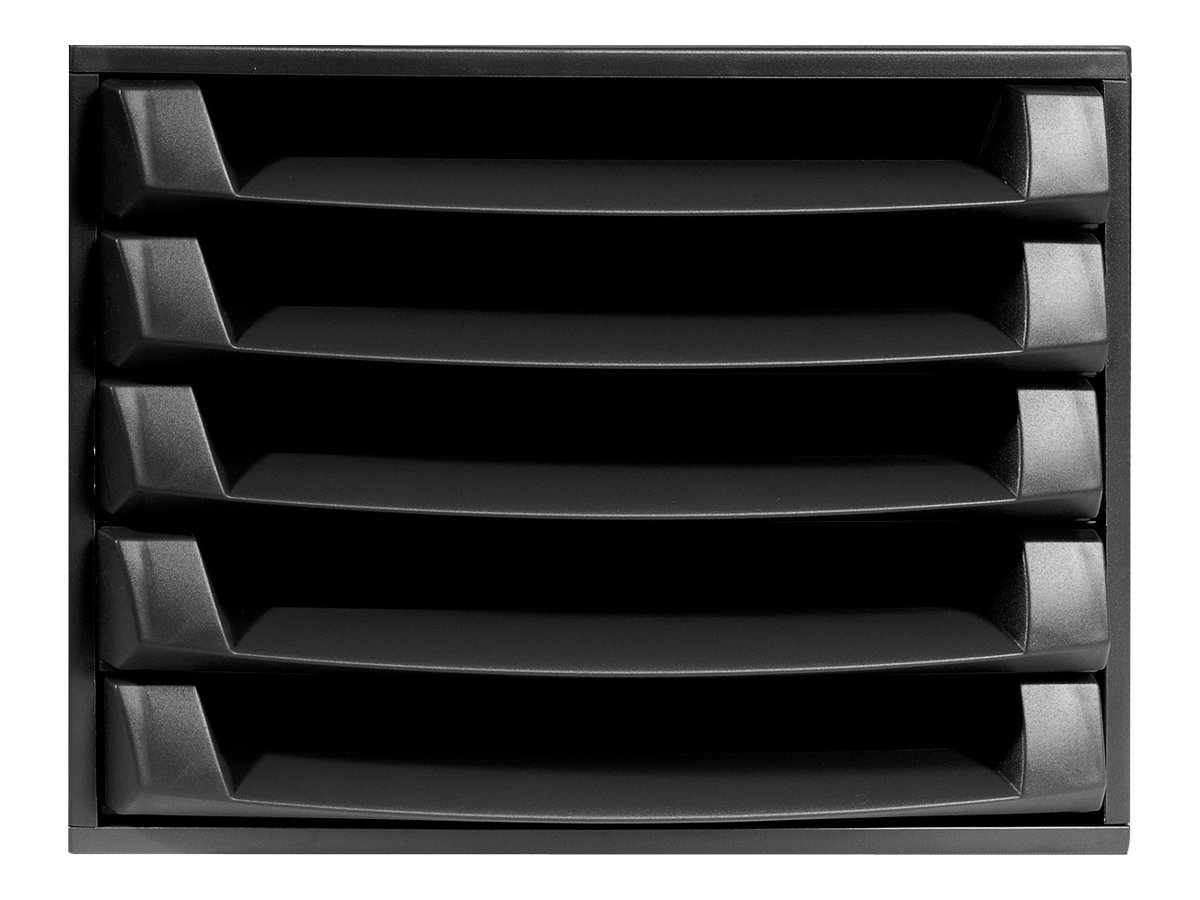 Exacompta Ecoblack The Box Drawer Cabinet For A4 Plus Exacompta Ecoblack The Box Drawer Cabinet For A4 Plus