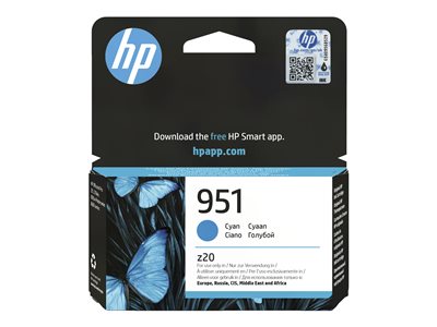 HP 951 Cyan Officejet Ink Cartridge