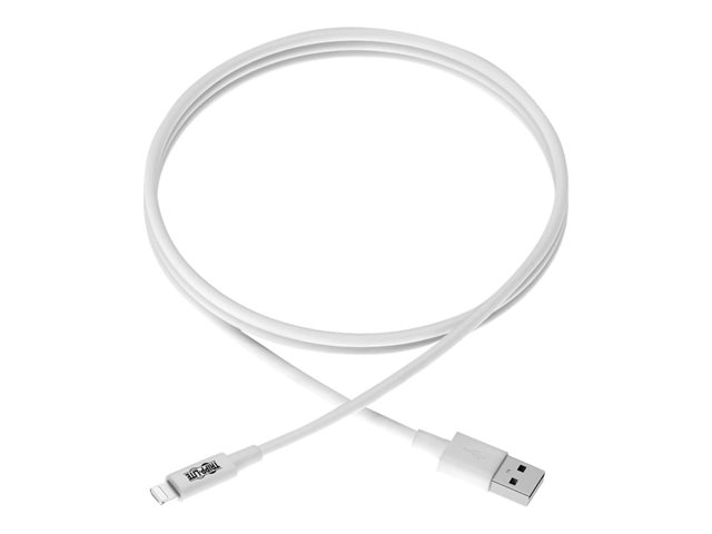 Tripp Lite 6ft Lightning USB/Sync Charge Cable for Apple Iphone / Ipad White 6'