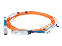 NVIDIA LinkX 100Gb/s VCSEL-Based Active Optical Cables - InfiniBand cable - 15 m - 15 m