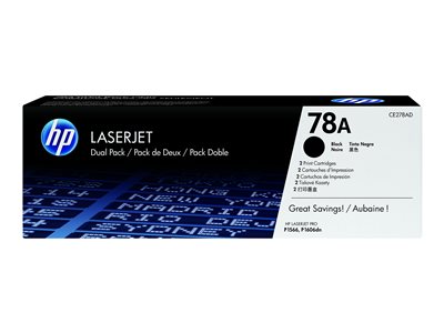 HP 2x Toner CE278A black HV