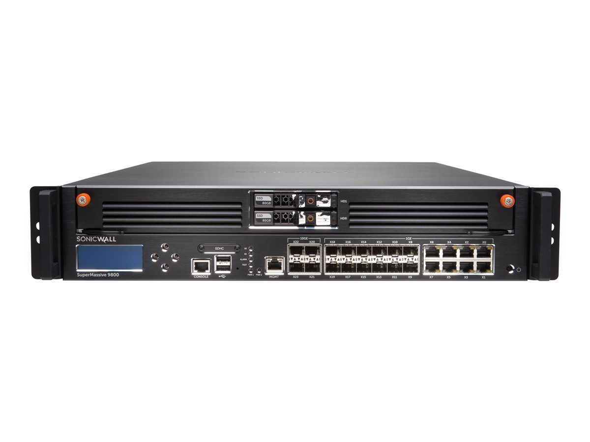 SonicWall SuperMassive 9800 High Availability - bezpečnostní zařízení – foto 2