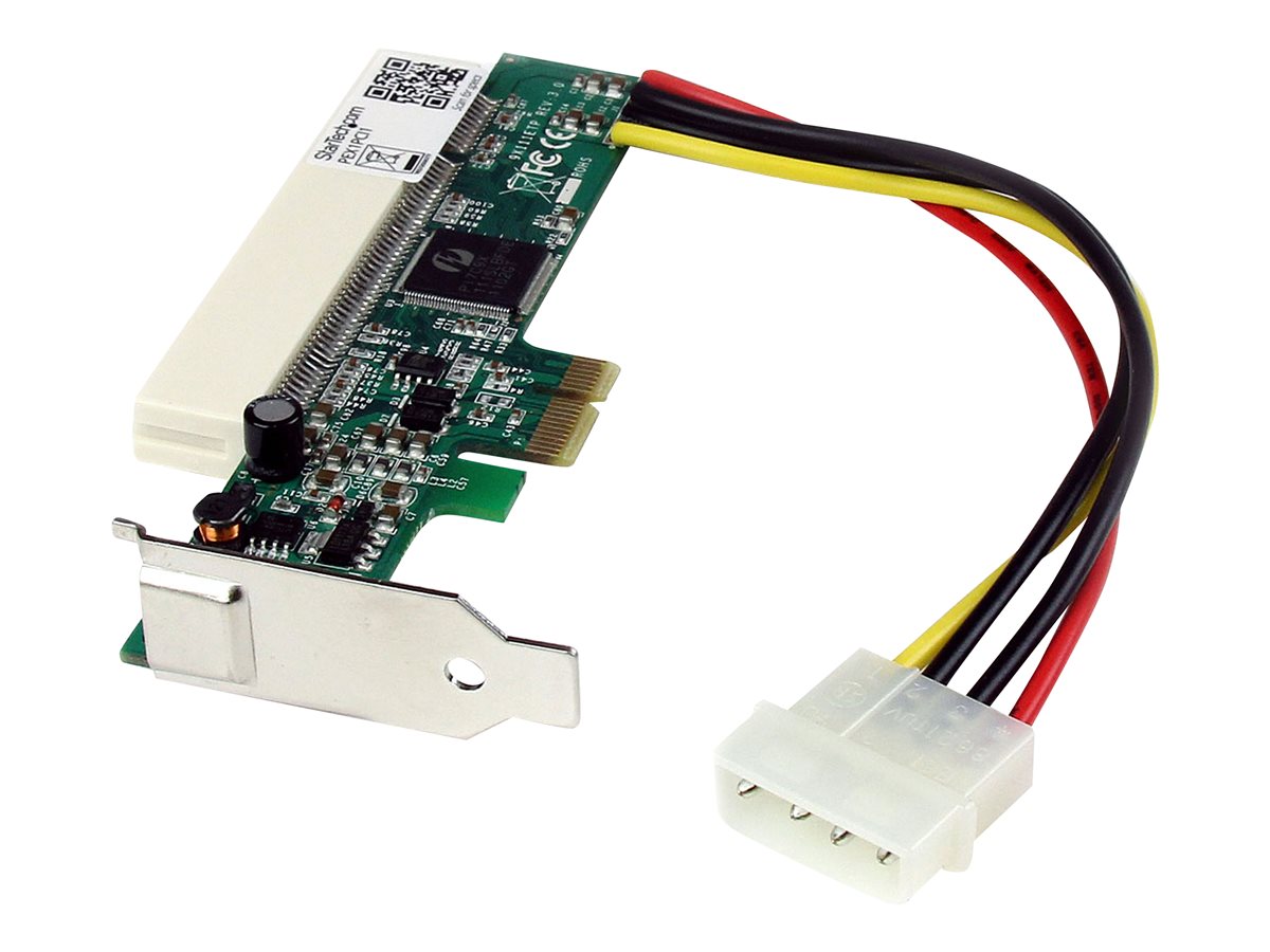 StarTech.com PCI Express to PCI Adapter Card - PCIe to PCI Converter Adapter with Low Profile / Half-Height Bracket (PEX1PCI1) - PCIe x1 to PCI slot adapter – foto 2