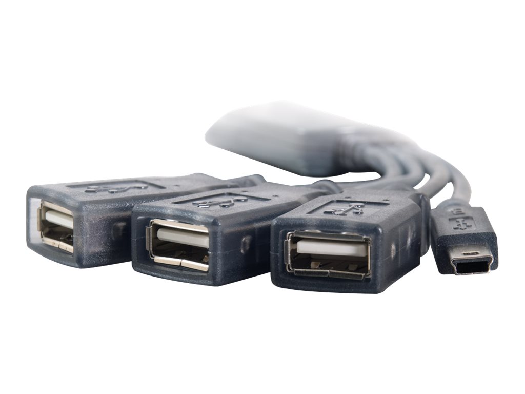 C2G 11in 4-Port USB 2.0 Hub Cable
