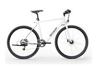 Sharp Hybrid E-Bike 21”, White Glossy