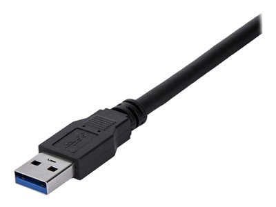 StarTech.com 1m Black SuperSpeed USB 3.0 Extension Cable A to A - Male to Female USB 3 Extension Cable Cord 1 m (USB3SEXT1MBK)