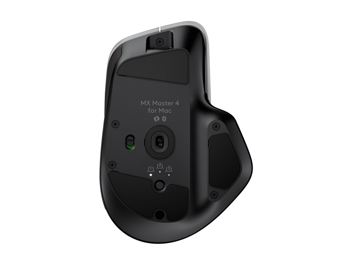 Logitech MX Master 4 for Mac - myš - Bluetooth, 2.4 GHz - vesmírně černá – foto 7