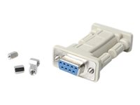 StarTech .com Adaptateur null modem DB9 série RS232