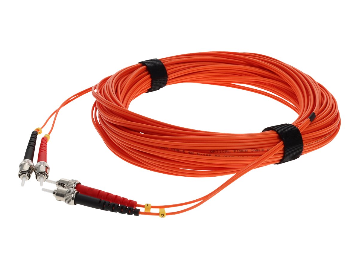 AddOn 15m ST OM1 Orange Patch Cable