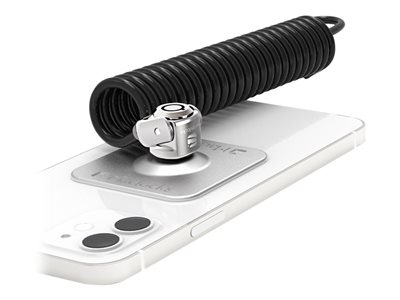 Compulocks Universal Tablet Lock with Keyed Coiled Cable Lock