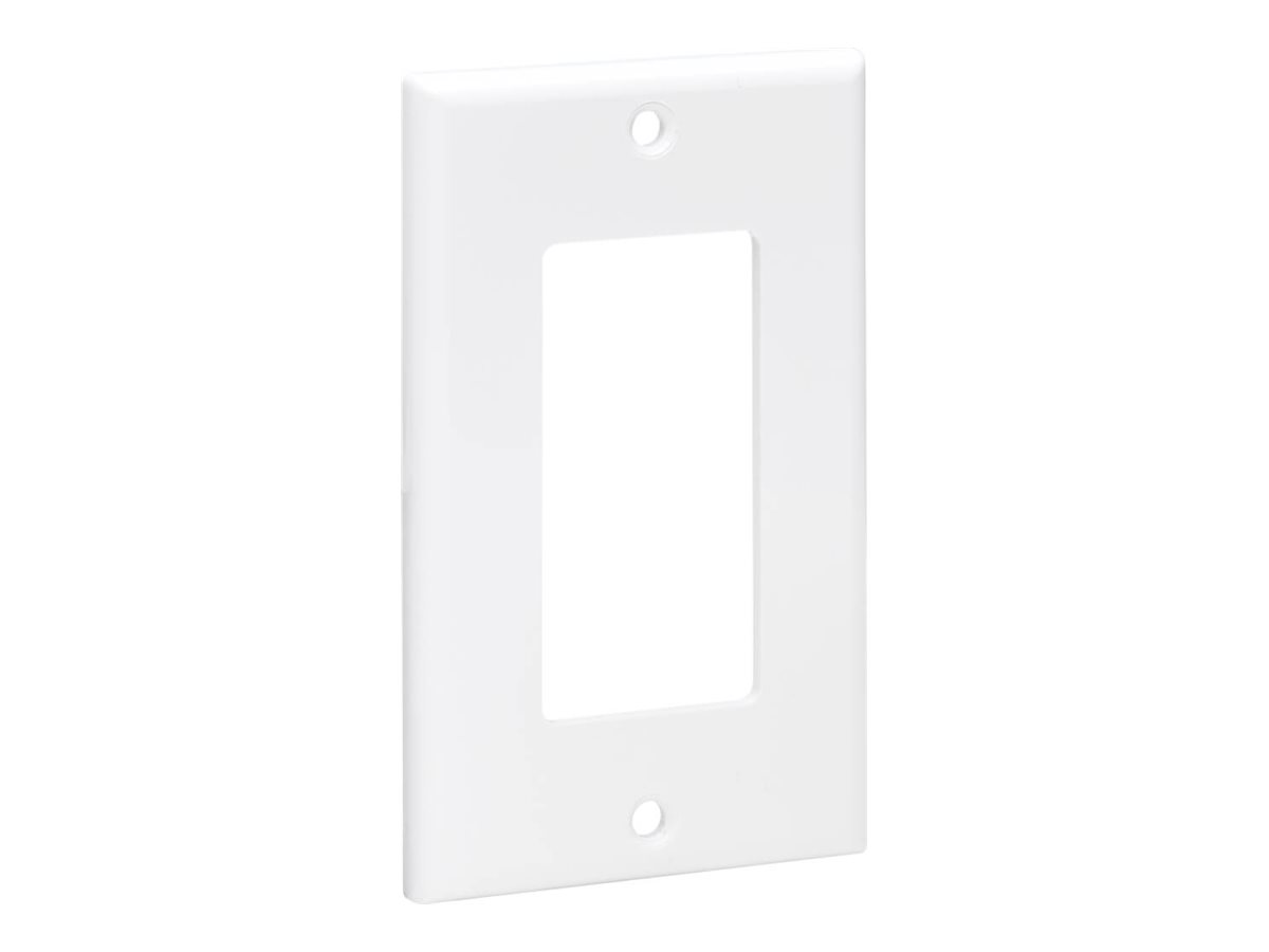 Eaton Tripp Lite Series Single-Gang Faceplate, Decora Style