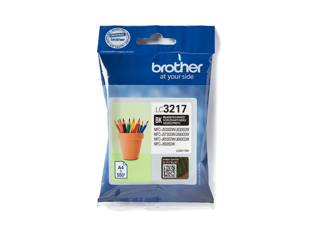 BROTHER LC-3217BK Encre Noir (550 pages)