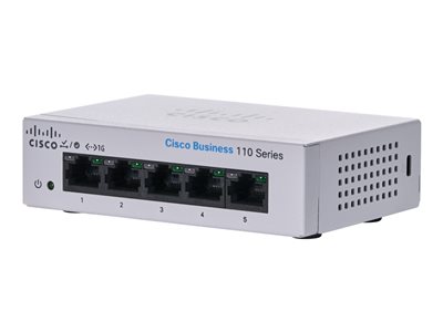 CISCO CBS110 Unmanaged 5-port GE Desktop