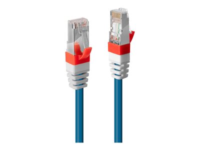LINDY S/FTP Cat.6A Cable Blue 0.5m