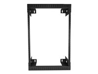 Startech 15U 19" Wall Mount Network Rack - 12" Deep 2 Post Open Frame Server Room Rack for Data/AV/IT/Computer Equipment/Patc
