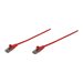Network Patch Cable, Cat6, 10m, Red, CCA, U/UTP, P