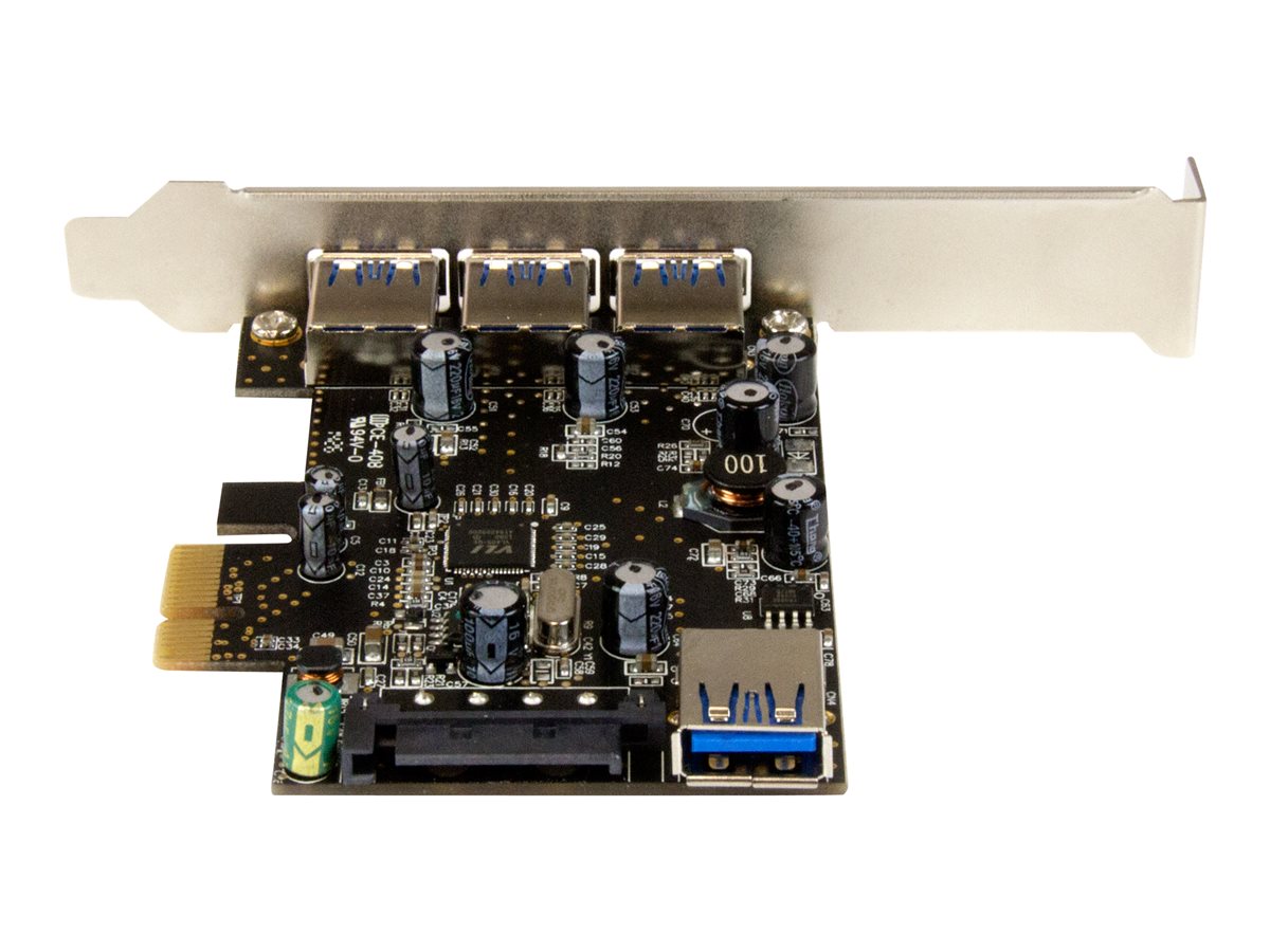 STARTECH 4 Port PCI Express USB 3.0 Card - 3+1 – foto 2