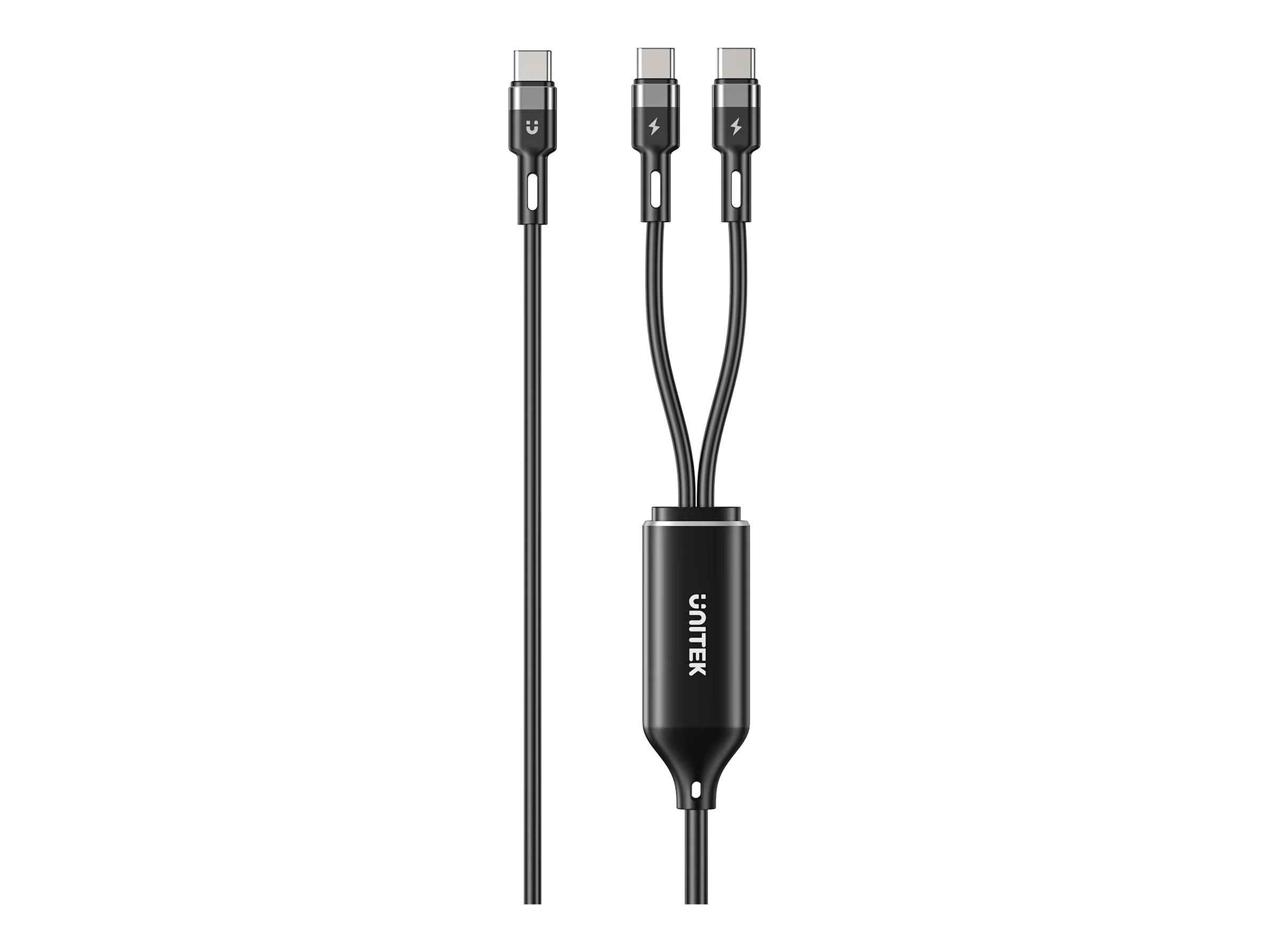 Unitek USB-C cable 24 pin USB-C to 24 pin USB-C 1.8 Product shot Front 79950