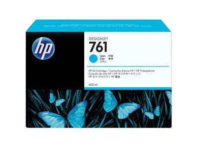 HP 761 Tinte cyan 400ml