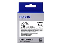 Epson LabelWorks LK-4WBA5 Rør  (0,5 cm x 2,5 m) 1rulle(r)