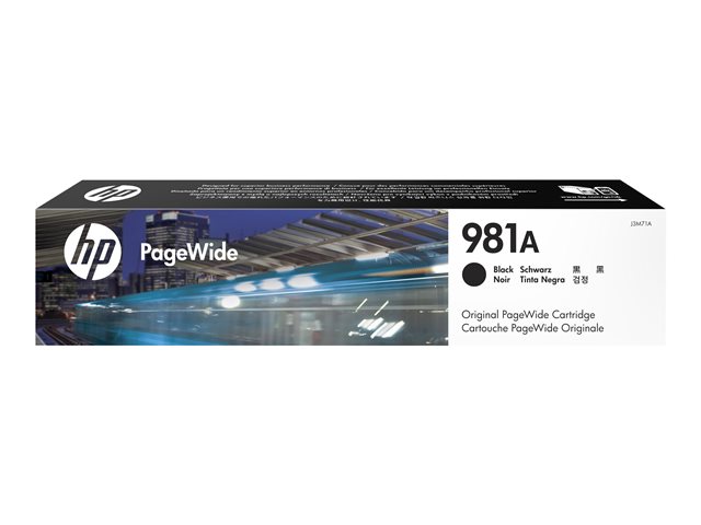 Image of HP 981A - black - original - PageWide - ink cartridge