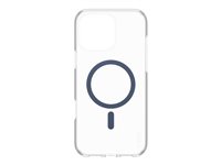 PanzerGlass CARE by Flagship Case Transparent Urban Combat w. Blue MagSafe iPhone 16 Pro Max Beskyttelsescover Transparent Apple iPhone 16 Pro Max