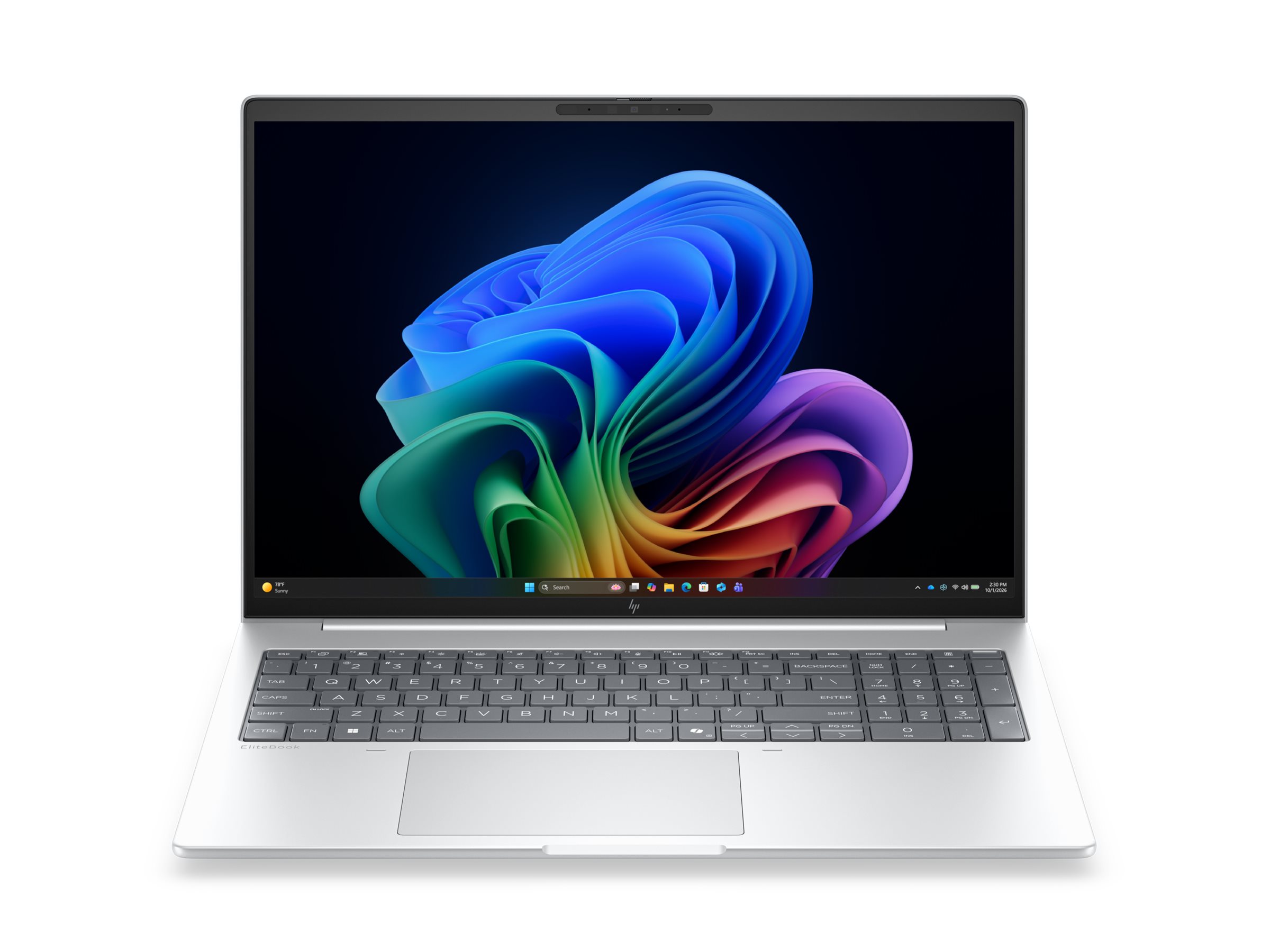 HP EliteBook 8 G2i Notebook Next Gen AI Copilot+ PC 16 Intel Core Ultra 5 325 32 GB RAM Product shot Right-angle 80000