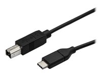 StarTech.com USB C to USB B Printer Cable 1.6 ft / 0.5m USB C Printer Cable 