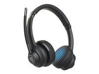 JLab Audio Go Work Headset on-ear Bluetooth wireless, wired 3.5 mm jack black