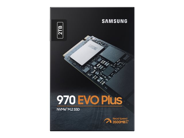 Samsung 970 EVO Plus MZ-V7S2T0BW - SSD - 2 TB - PCIe 3.0 x4 (NVMe