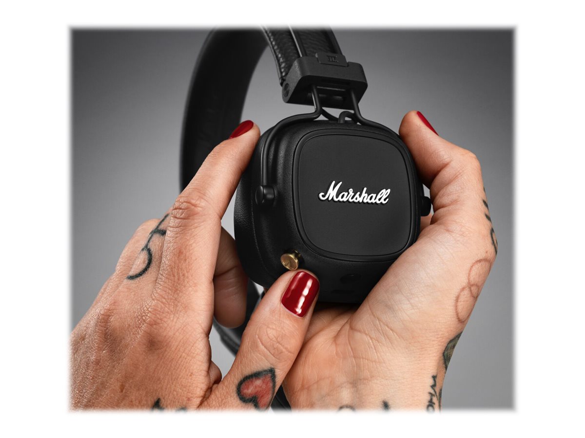  Marshall Major IV In-Ear Bluetooth Headphone, Negro