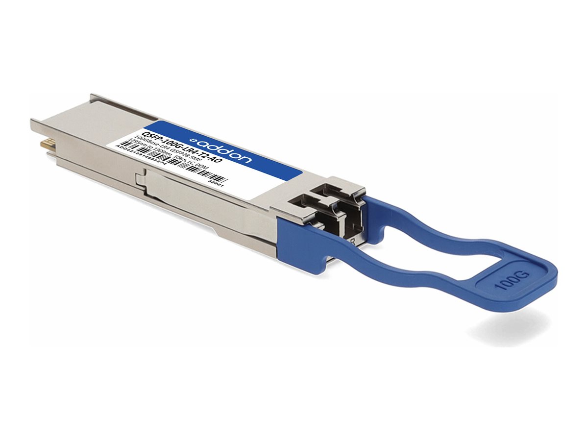 AddOn - QSFP28 transceiver module (equivalent to: Juniper Networks QSFP-100G-LR4-T2)