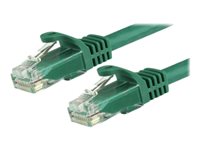 StarTech.com 1.5m CAT6  Cable - Green Snagless  CAT 6 Wire - 100W  RJ45 UTP 650MHz Category 6 Network Patch Cord UL/TIA (N6PATC150CMGN) CAT 6 Ikke afskærmet parsnoet (UTP) 1.5m Patchkabel Grøn