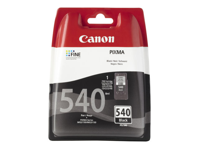 Image of Canon PG-540 - black - original - ink cartridge