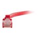 C2G 6ft Cat6a Snagless Unshielded (UTP) Network Patch Ethernet Cable-Red