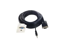 Plastron 45x45 VGA + Audio