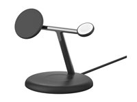 Belkin BoostCharge Pro 3-in-1 wireless charging stand - magnetic with Qi2 - + AC power adapter - 15 watt