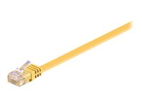 goobay CAT 6 Ikke afskærmet parsnoet (UTP) 1m Patchkabel Yellow