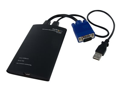 StarTech.com Crash Cart Adapter - 1920 x 1200 - Portable Laptop USB 2.0 to KVM Console (NOTECONS01)