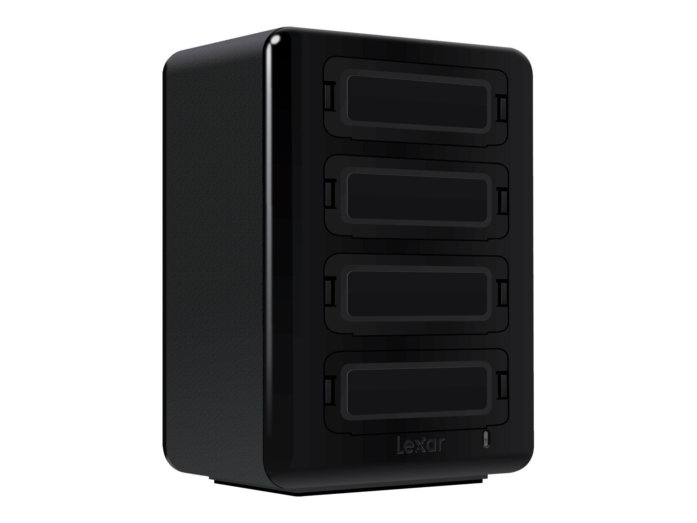 Lexar Professional Workflow HR2 hub 4 Product shot Right-angle 80000