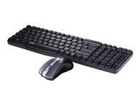Rapoo X1800 Tastatur og mus-sæt Trådløs