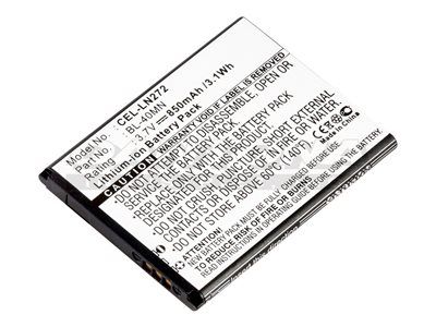 Dantona CEL-LN272 Battery Li-Ion 850 mAh 