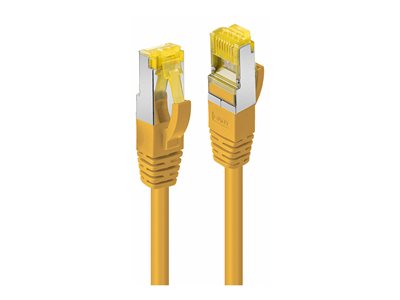 LINDY Patchkabel Cat6A RJ45 S/FTP Cat7 LSZH Kabel gelb 47666 (BILD1)